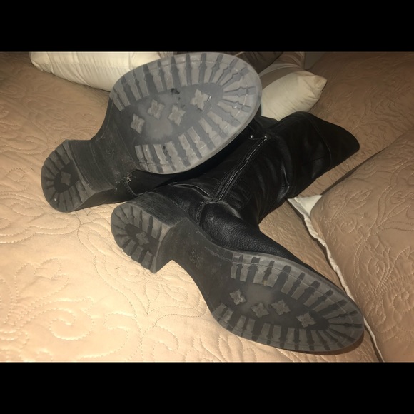 Black over the knee boots - Picture 5 of 5